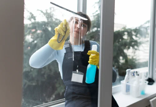 Nettoyage de vitres intérieures et extérieures à Matougues